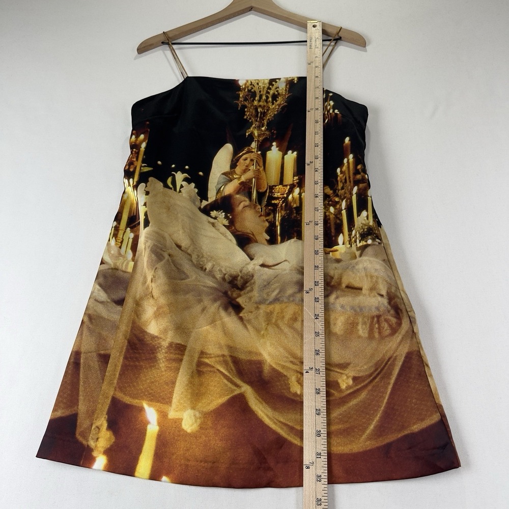 Forever‎ 21 x Romeo & Juliet Dress Womens M Slip Dress Romantic Gothic 90s Y2K - Picture 13 of 14